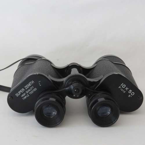 Super Zenith binoculars 10 x 50 Field 50 with pouch