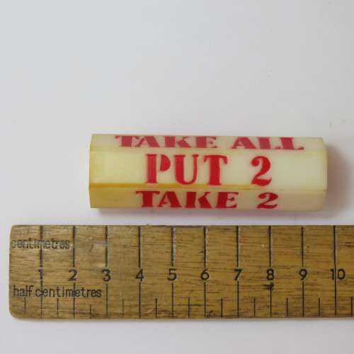 Coke vintage dice game - Rarely seen