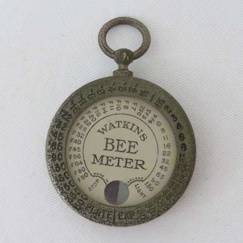 Watkins BEE exposure meter in original box and original booklet - Pocket calculator for exposure
