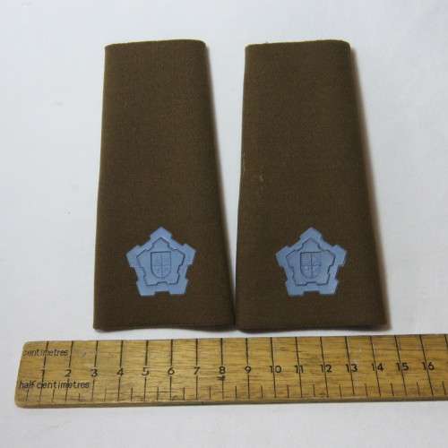 Pair of SA Air Force Second Lieutenant rank epaulettes