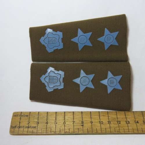 Pair of SA Air Force Colonel rank epaulettes