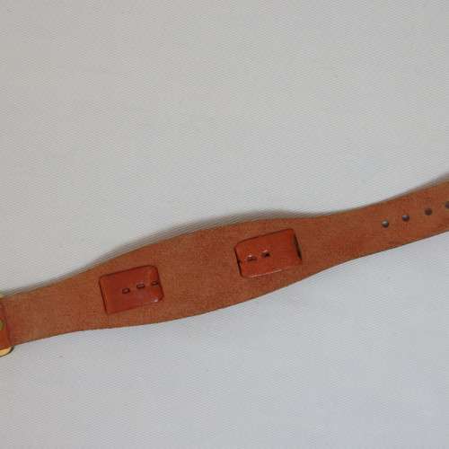 Vintage leather watch strap