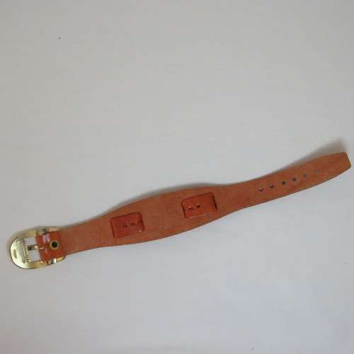 Vintage leather watch strap