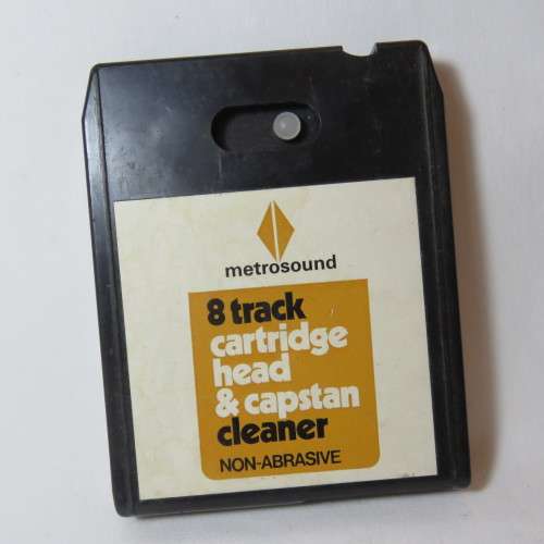 8 Track Cartridge head cleaner - Nat King Cole Best of - Stranger on the shore