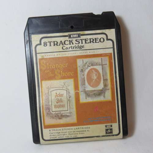 8 Track Cartridge head cleaner - Nat King Cole Best of - Stranger on the shore