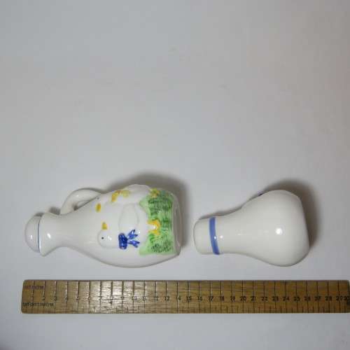 Jam, Vinegar and Salt pot with ducks - Set of 3