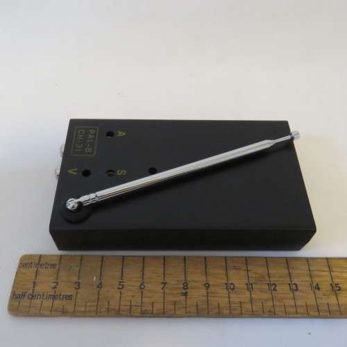 Video Sender WV-050 vintage wireless video/audio UHF VHF Transmitter