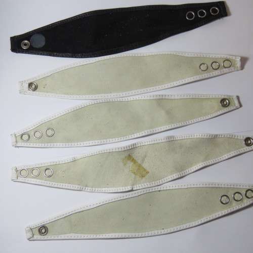 Lot of 7 leather watch cover straps