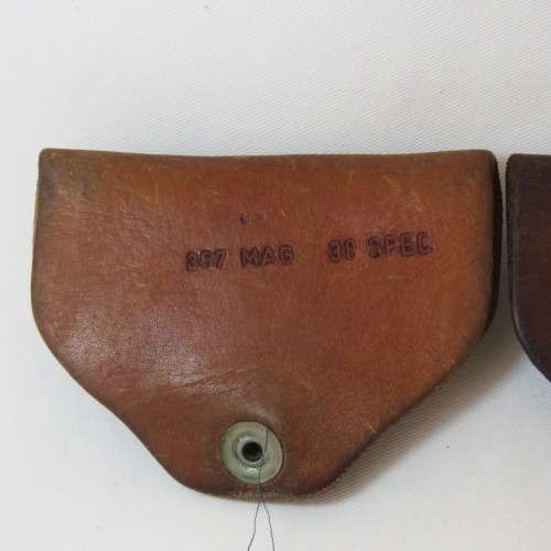 Pair of 6 round holders for 357 Magnum / 38 Special rounds