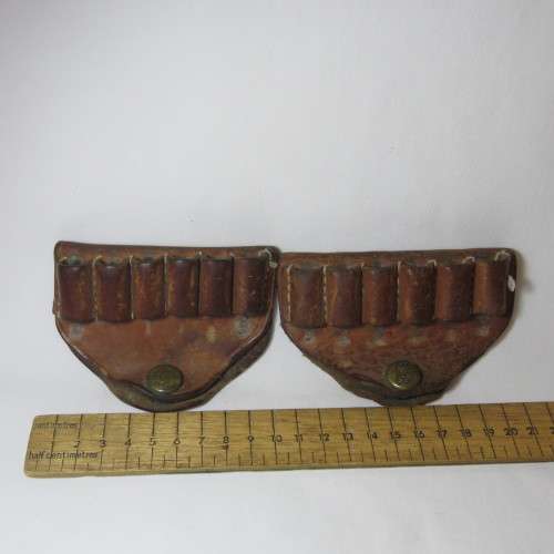Pair of 6 round holders for 357 Magnum / 38 Special rounds