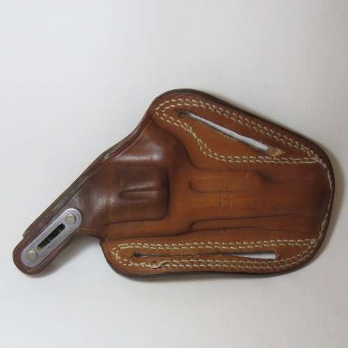 Leather holster for .38 with 4 inch barrel