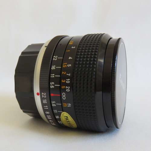 Eyemik Multi Coated 28 mm f 2.8 fully automatic wide angle lens for Pentax K, Ricoh XR