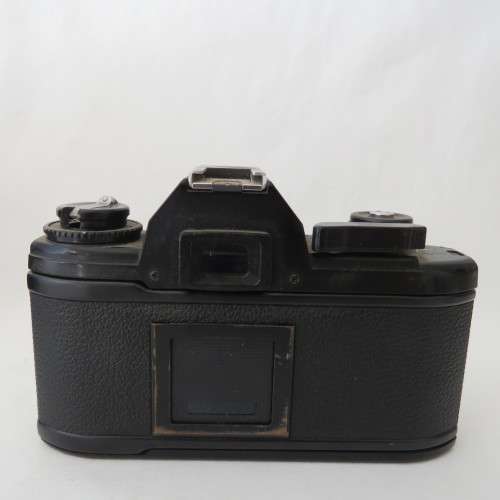 Nikon EM camera with Nikon lens series E 50 mm 1:1.8