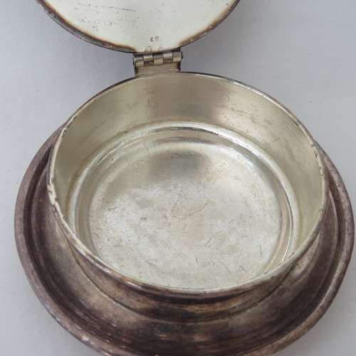 Antique silverplated dish with lid - Specially made for Spilhaus by John Turton and Co