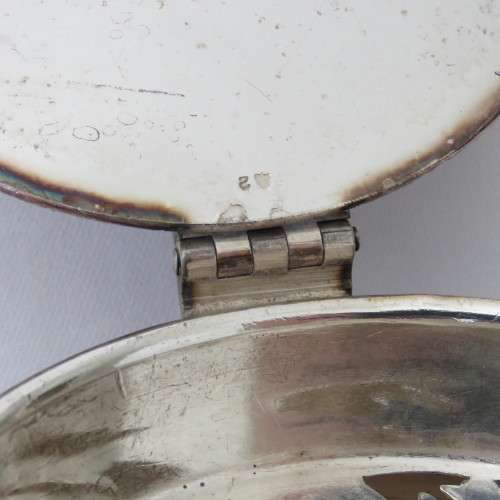 Antique silverplated dish with lid - Specially made for Spilhaus by John Turton and Co