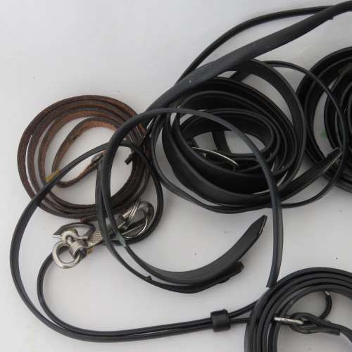 Lot of camera and lens box straps - 2 unused plus films and flash strip with 2 uses left