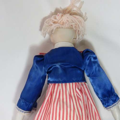 Vintage porcelain clown doll - 51 cm High - Foot repaired