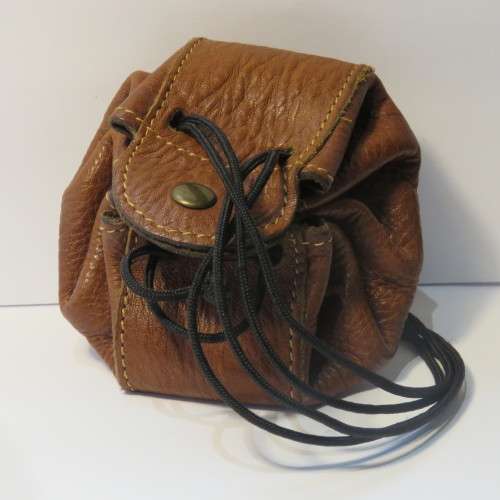 Vintage leather purse