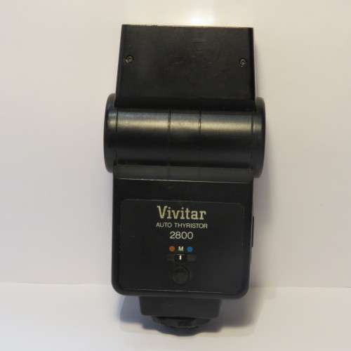 Vivitar auto thyristor 2800 flash - Used but still good - Working
