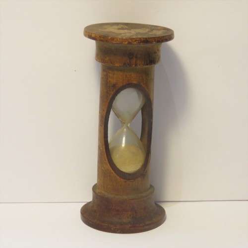 Vintage 3 minute hourglass timer