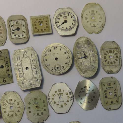 Lot of 25 watch faces - Ladies