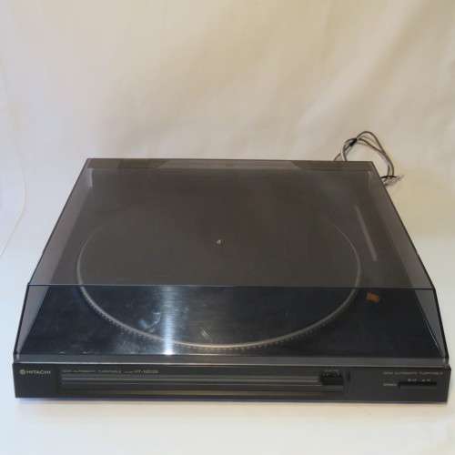 Vintage Hitache HT-MD28 turntable - Good condition - 34 x 36 cm - Turntable 28 x 28 cm