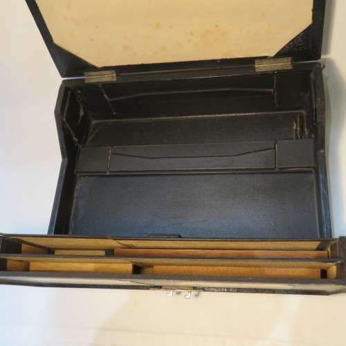 1930`s writing case with accessories - Good condition - 36 x 25 cm