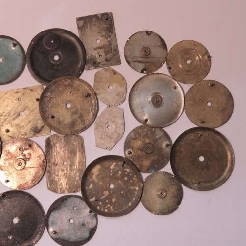 Lot of 20 watch faces
