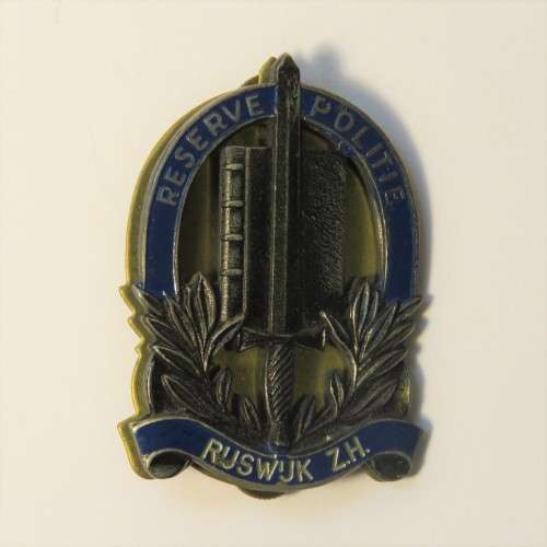 Dutch Police Reserve Rijswijk Z.H badge