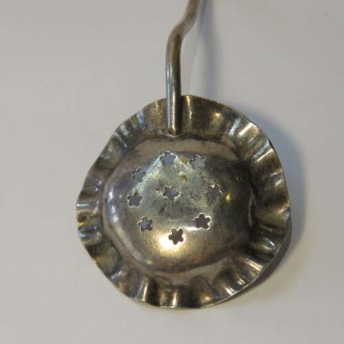 Vintage silverplated castor sugar spoon