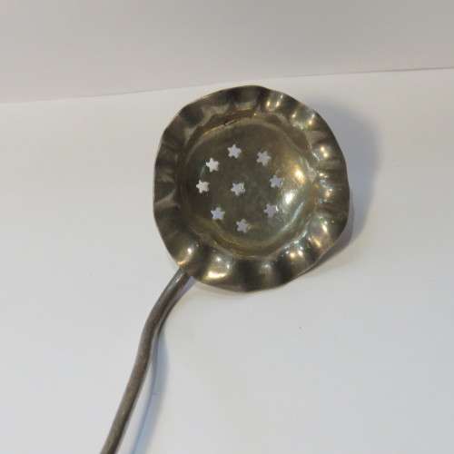 Vintage silverplated castor sugar spoon