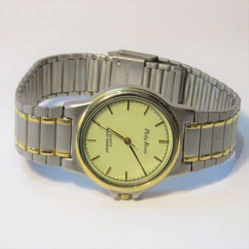 Philip Persio Quartz mens watch - Working - 46BAM1253