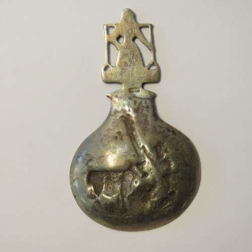 Caddy Spoon - Guessing this is silverplate