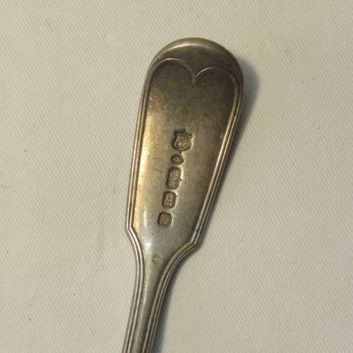 Vintage silverplated sauce spoon / mini ladle