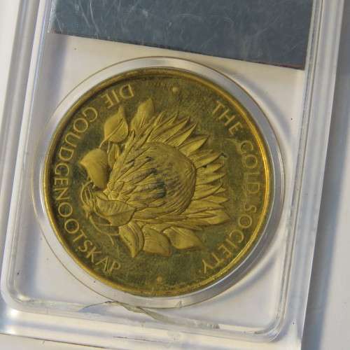 Gold Society ELI Levine medallion - Slabbed