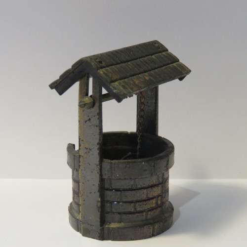Vintage Durham Industries #13 cast iron miniature water well