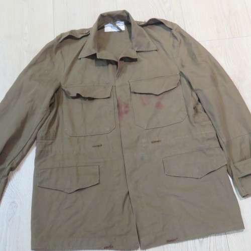 SADF Nutria bush jacket - Size medium - Stained in front - Sizes in description below