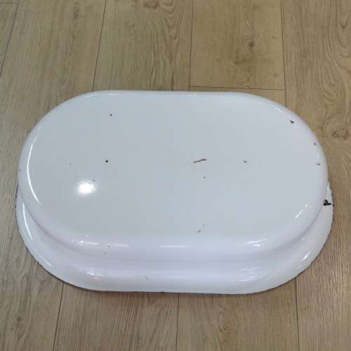 Vintage enamel bath for baby - Still in excellent condition - Size 46 x 72 cm