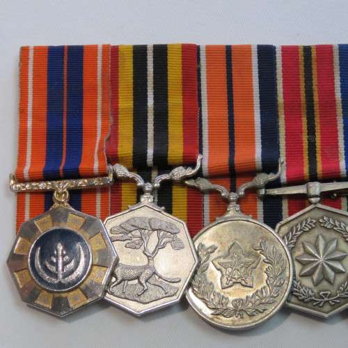 Set of 7 SADF Border War Medals
