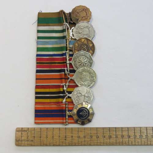 Set of 7 SADF Border War Medals