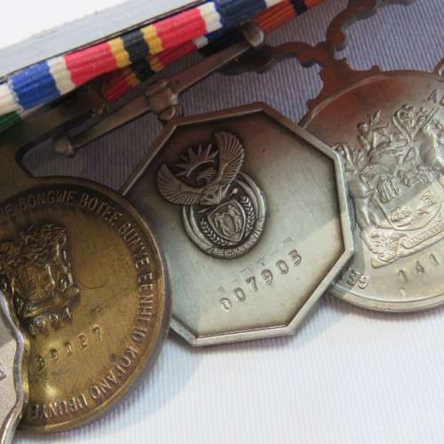 Set of 7 SADF Border War Medals