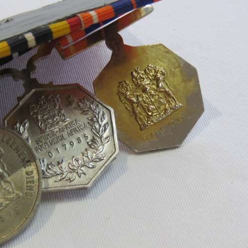 Set of 7 SADF Border War Medals