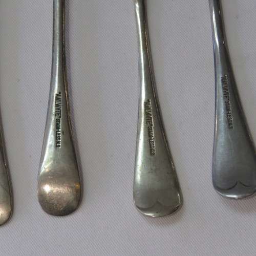 Lot of 8 vintage fish knives and forks