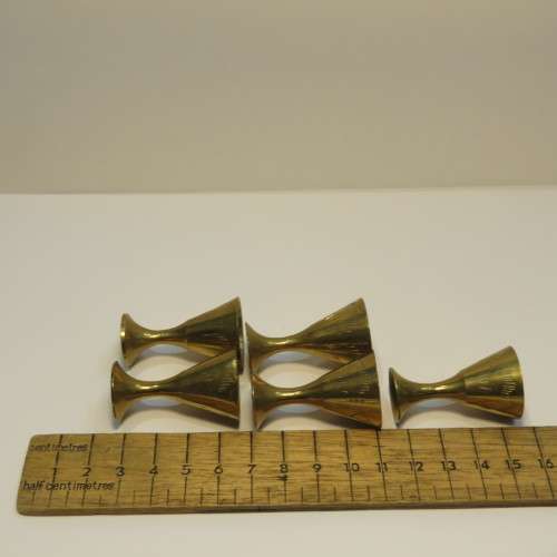Miniature Brass urn with 5 cups