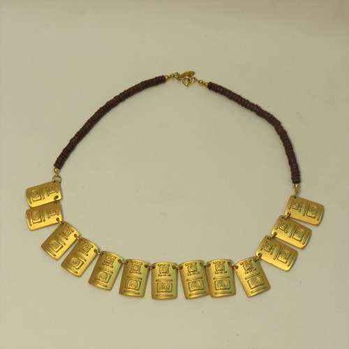 INCA Empire replica necklace, bangle and earring set