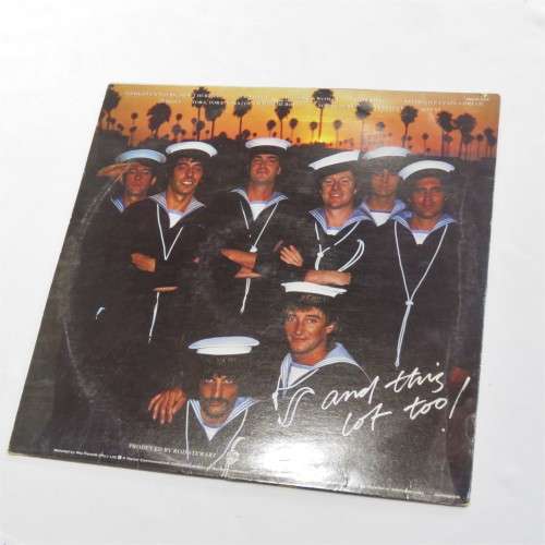 Vintage Vinyl Record LP 33 rpm Rod Steward Tonight I`m yours 1981 - WB records WBC(X) 1518