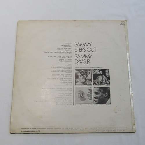 Vintage Music LP Vinyl 33 rpm Sammy Step out Sammy Davis JR RSLP 6410 - London 1970