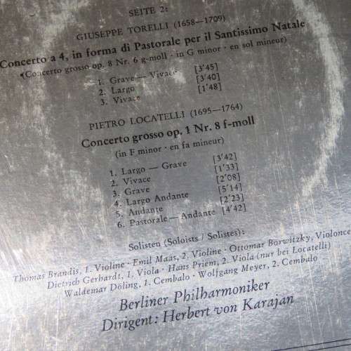 Vinyl Record LB 33 1/3 Deutsche grammophon 2530 070 Germany Printing
