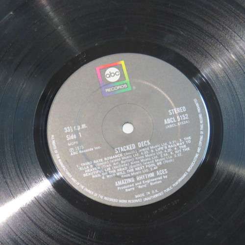 Vintage Music LP Amazing Rhythm Aces - Stacked deck ABCL5152 - ABC records 1975
