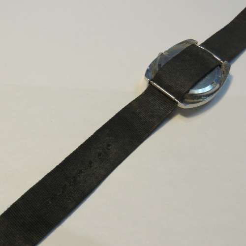 Vintage Seiko Automatic mens watch with blue dial - Working - Serial 7006-8060 - Fine crack on glass